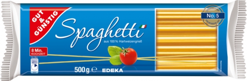 Spaghetti, Januar 2018