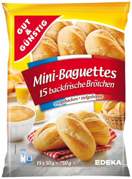 Mini-Baguettes, Dezember 2017