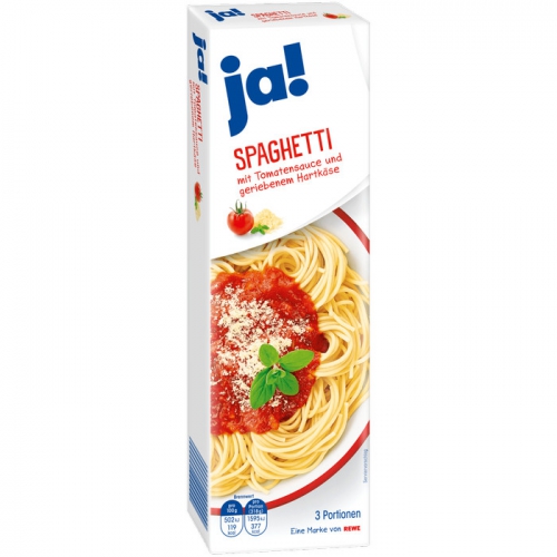 Spaghetti mit Tomatensauce & Hartkäse, Februar 2017