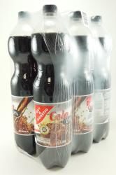 Cola, 0 % Zucker, 6 x 1,5 l, November 2012