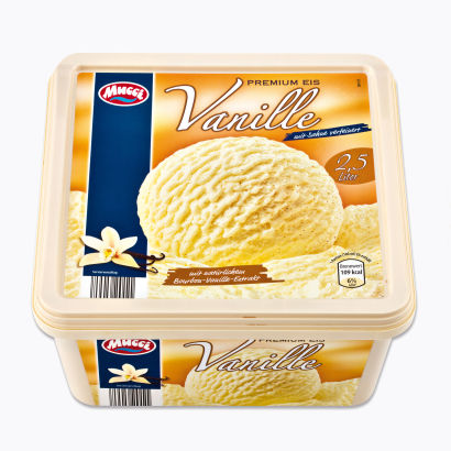 Premium Vanille-Eiskrem, Februar 2012