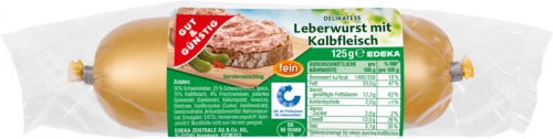 Kalbfleisch-Leberwurst, Dezember 2017