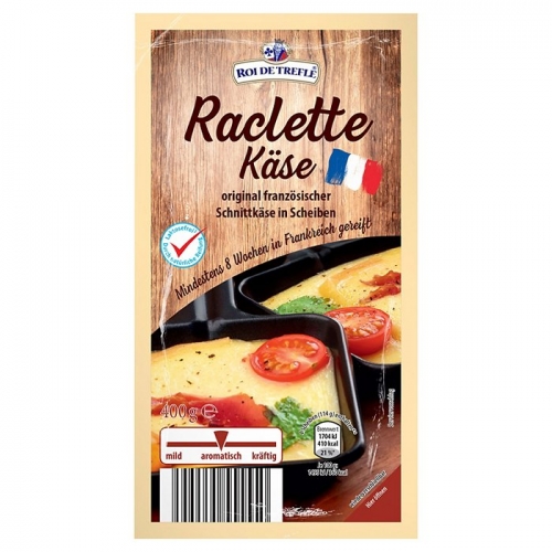 Raclette Käse, in Scheiben, Februar 2023