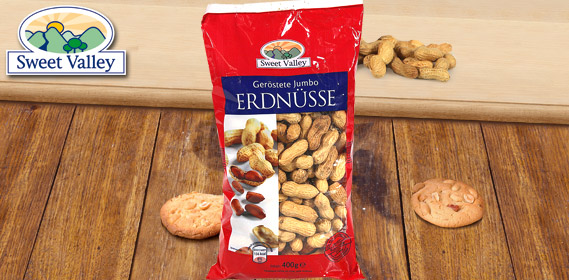 Jumbo-Erdnüsse, geröstet, Oktober 2011
