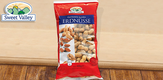 Jumbo-Erdnüsse, geröstet, Oktober 2012