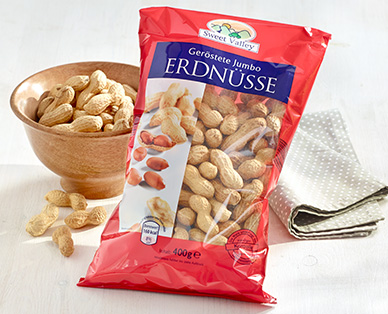 Jumbo-Erdnüsse, geröstet, Dezember 2014