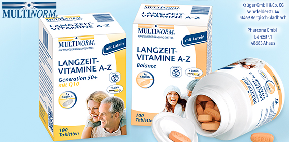 Langzeit-Vitamine A-Z, Dezember 2012