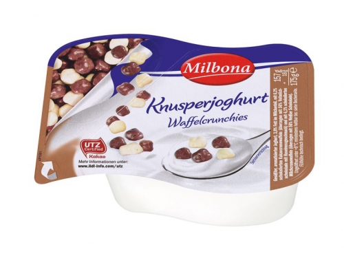 2-Kammer Knusperjoghurt Waffelcrunchies, Oktober 2017
