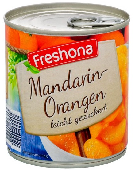 Mandarin-Orangen, Juni 2017