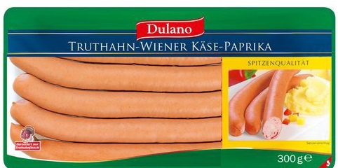 Truthahn-Wiener Käse-Paprika, Juni 2017